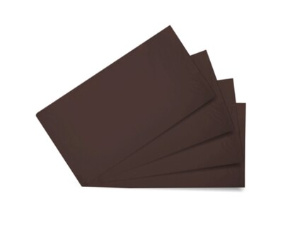 Foto 3 | 4 Fundas De Almohada Rebeca Algodón Percal 200 Chocolate Estándar
