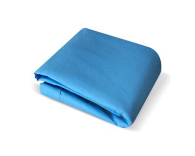 Foto 2 | 4 Fundas De Almohada Rebeca Algodón Percal 200 Turquesa Estándar