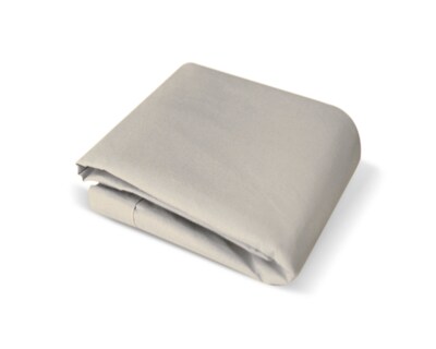 Foto 2 | 4 Fundas De Almohada Rebeca Algodón Percal 200 Gris Perla Estándar