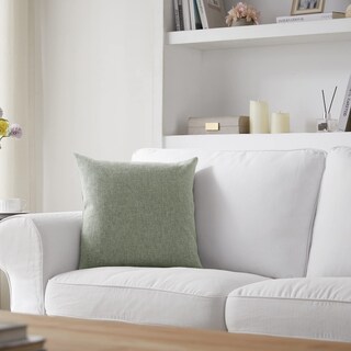 Foto 2 | Fundas De Almohada Meekio Dark Sage Linen, 50 X 50 Cm, Juego De 2 - Venta Internacional.