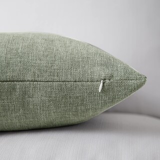 Foto 5 | Fundas De Almohada Meekio Dark Sage Linen, 50 X 50 Cm, Juego De 2 - Venta Internacional.