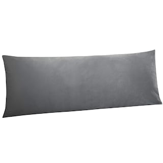 Foto 1 | Funda De Almohada Ntbay De Terciopelo Supersuave, 20 X 54 Cm, Gris Ahumado - Venta Internacional.