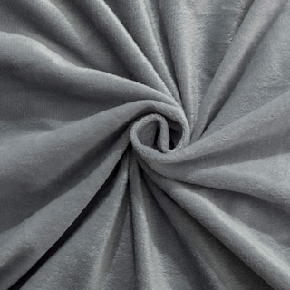 Foto 2 | Funda De Almohada Ntbay De Terciopelo Supersuave, 20 X 54 Cm, Gris Ahumado - Venta Internacional.
