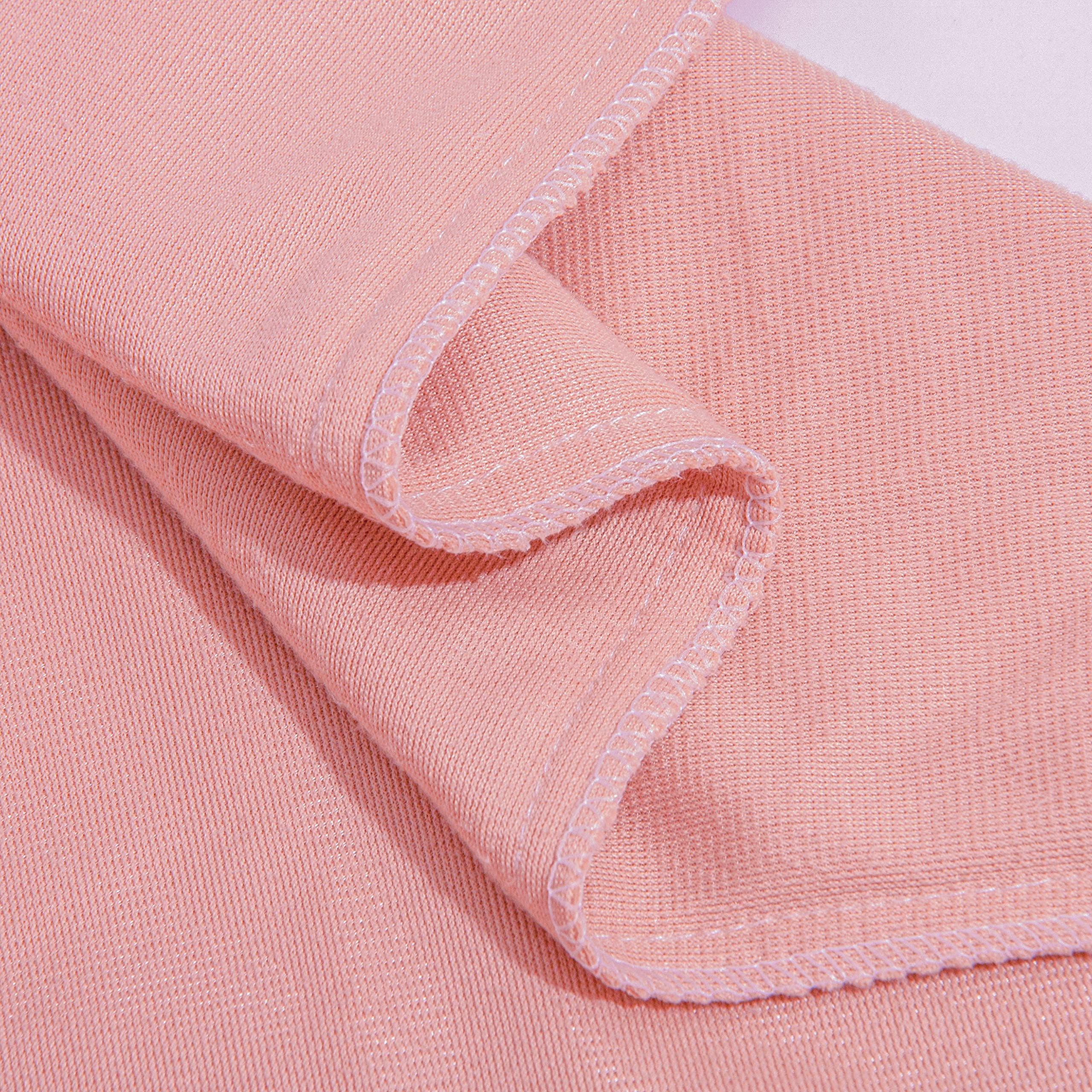 Foto 5 pulgar | Funda De Almohada Corporal Ntbay De Terciopelo Supersuave, 20 X 54 Cm, Rosa Claro - Venta Internacional.