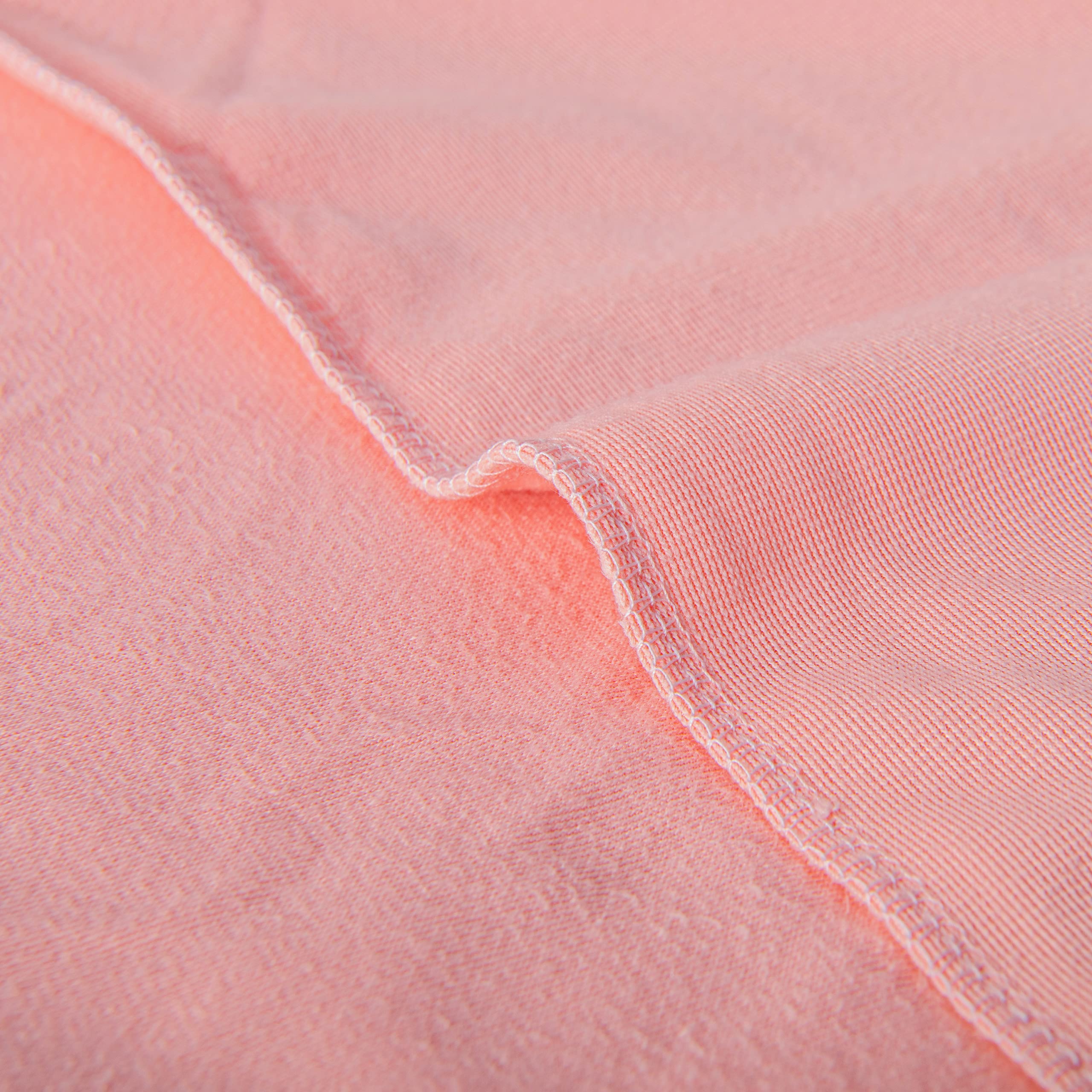 Foto 5 | Funda De Almohada Corporal Ntbay De Terciopelo Supersuave, 20 X 54 Cm, Rosa Claro - Venta Internacional.