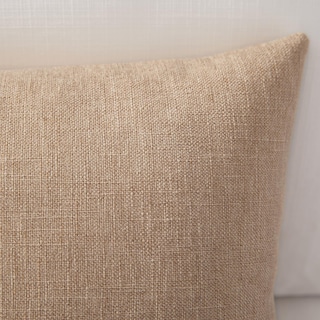 Foto 4 | Juego De 2 Fundas De Almohada Meekio De Lino Color Canela, 50 X 50 Cm, Farmhouse Boho - Venta Internacional.