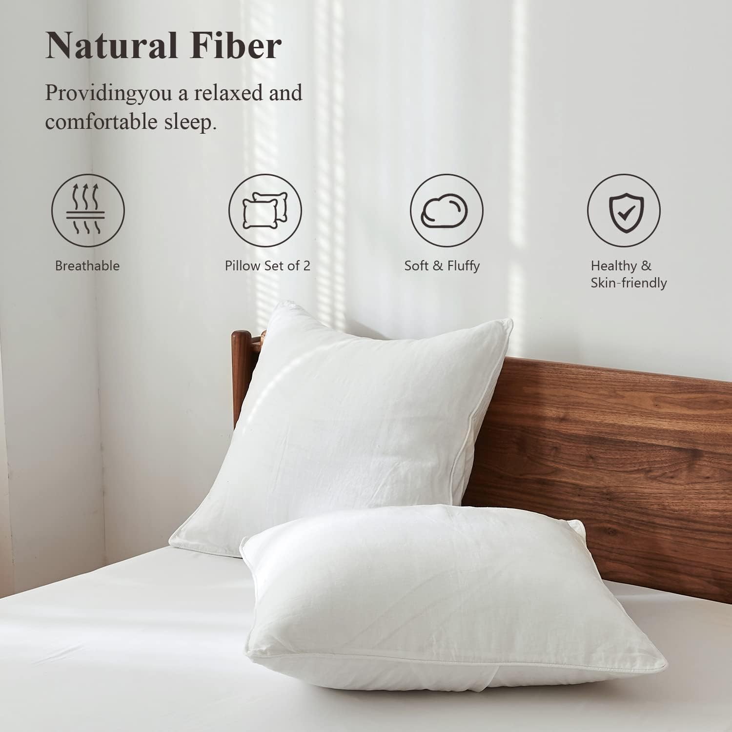 Foto 4 pulgar | Euro Shams Simple&opulence, 100% Lino, Con Ribete Blanco, 66 X 66 Cm - Venta Internacional.