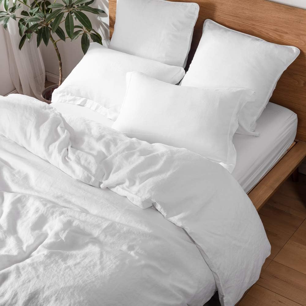 Foto 7 pulgar | Euro Shams Simple&opulence, 100% Lino, Con Ribete Blanco, 66 X 66 Cm - Venta Internacional.