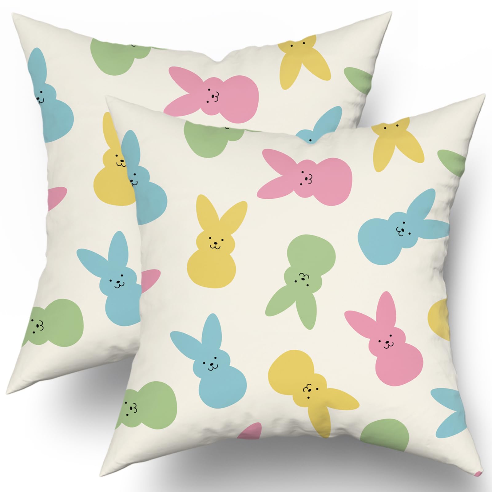 Juego De 2 Fundas De Almohada Sweetshow Easter, 55 X 55 Cm, Algodón - Venta Internacional.