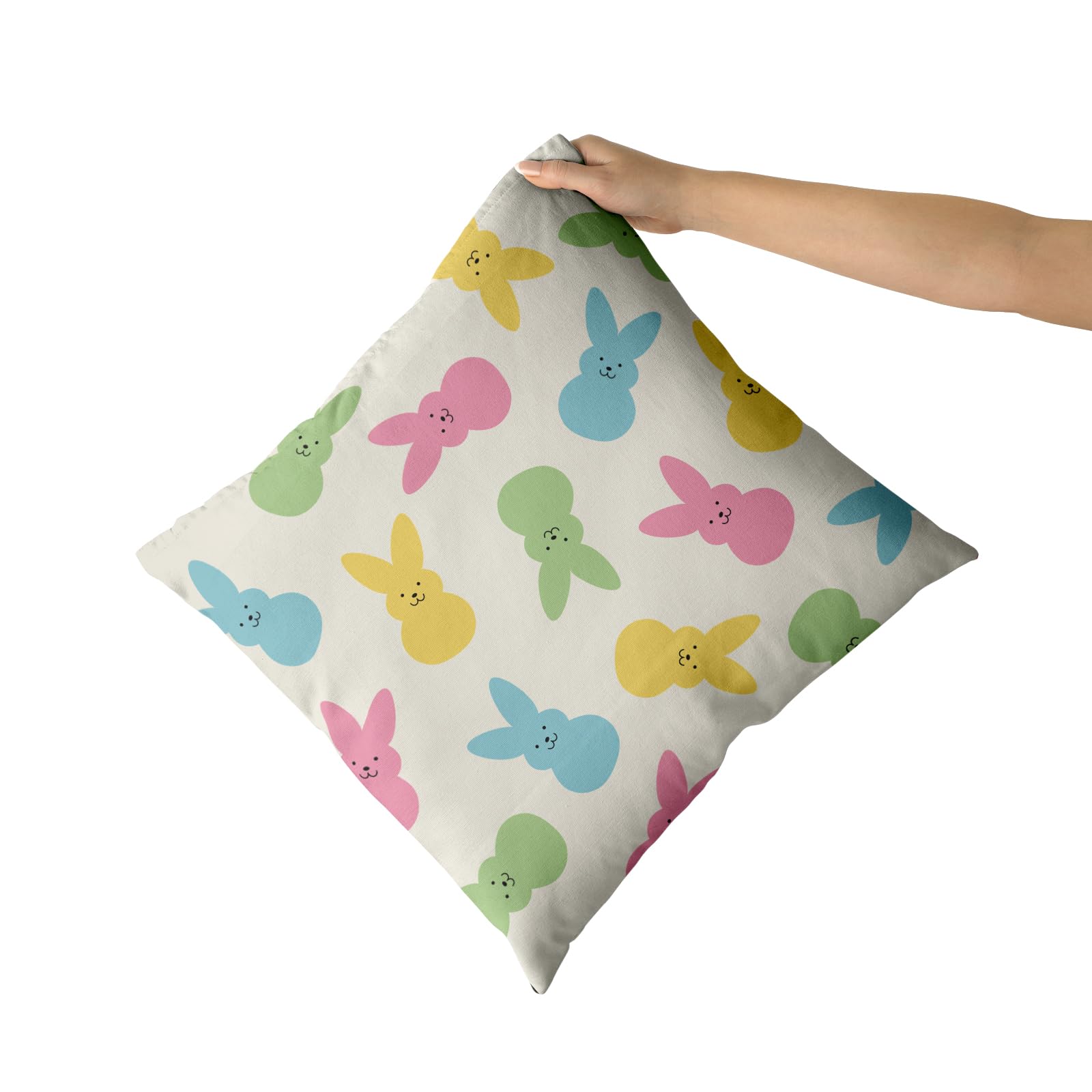 Foto 4 pulgar | Juego De 2 Fundas De Almohada Sweetshow Easter, 55 X 55 Cm, Algodón - Venta Internacional.