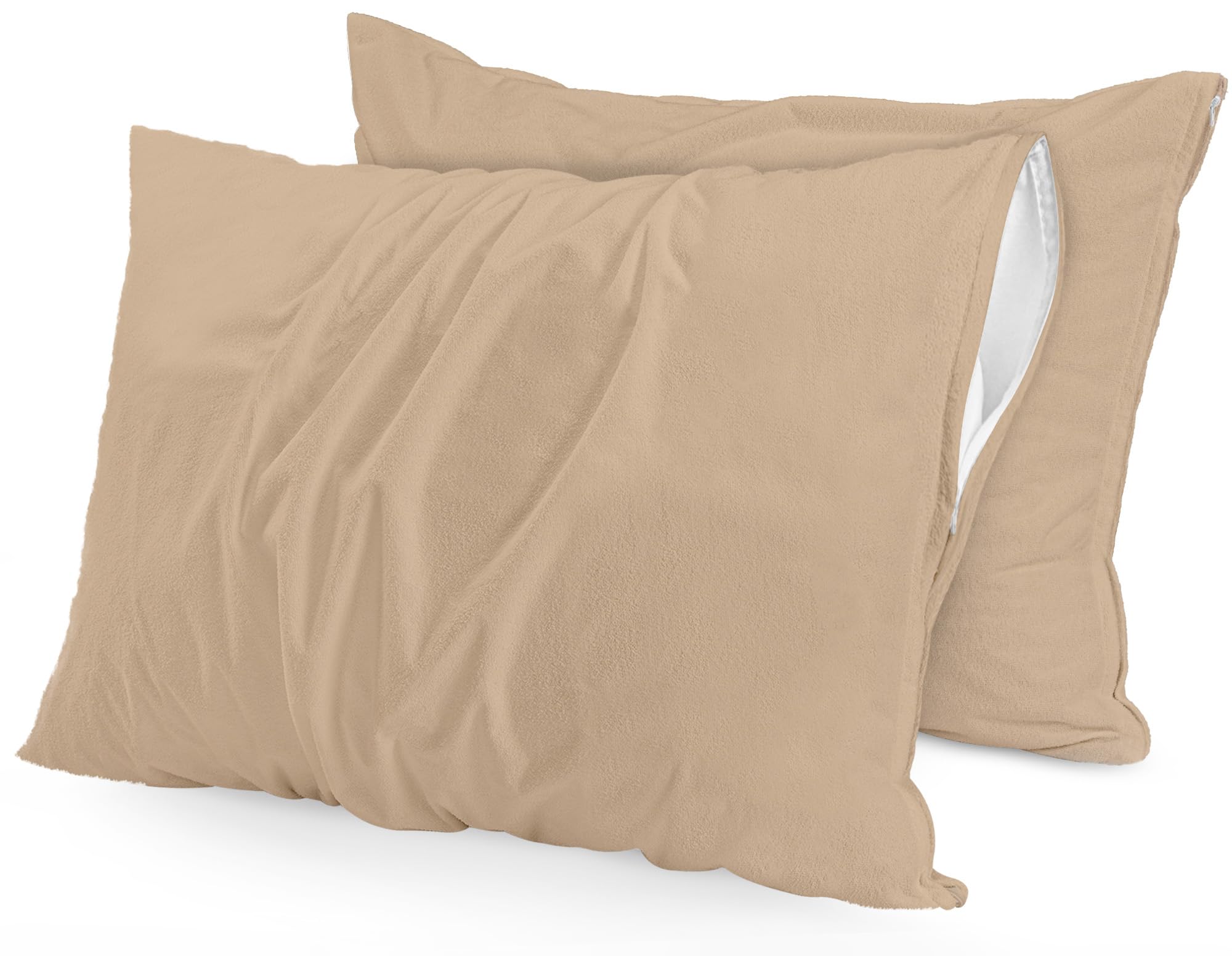 Protectores De Almohada Impermeables Utopia Bedding, Tamaño Estándar - Venta Internacional.