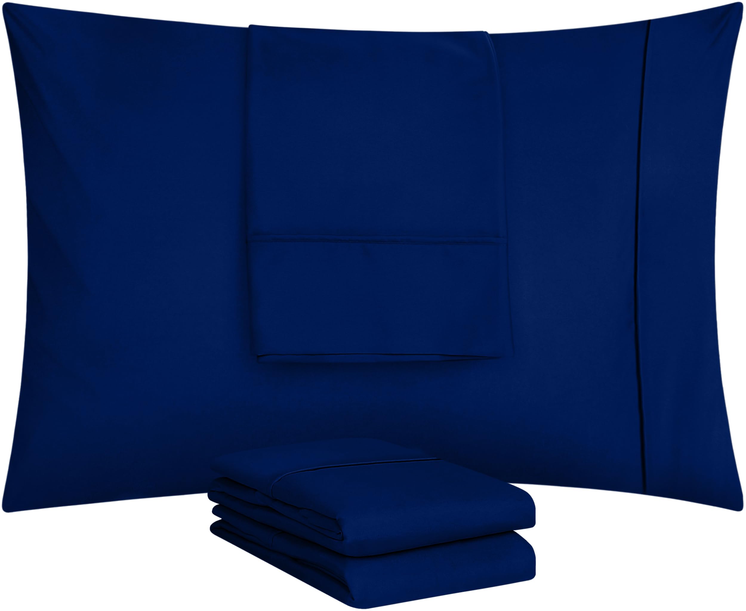 Foto 6 pulgar | Funda De Almohada Utopia Bedding, Tamaño Estándar, 20 X 26 Cm, Paquete De 4 - Venta Internacional.