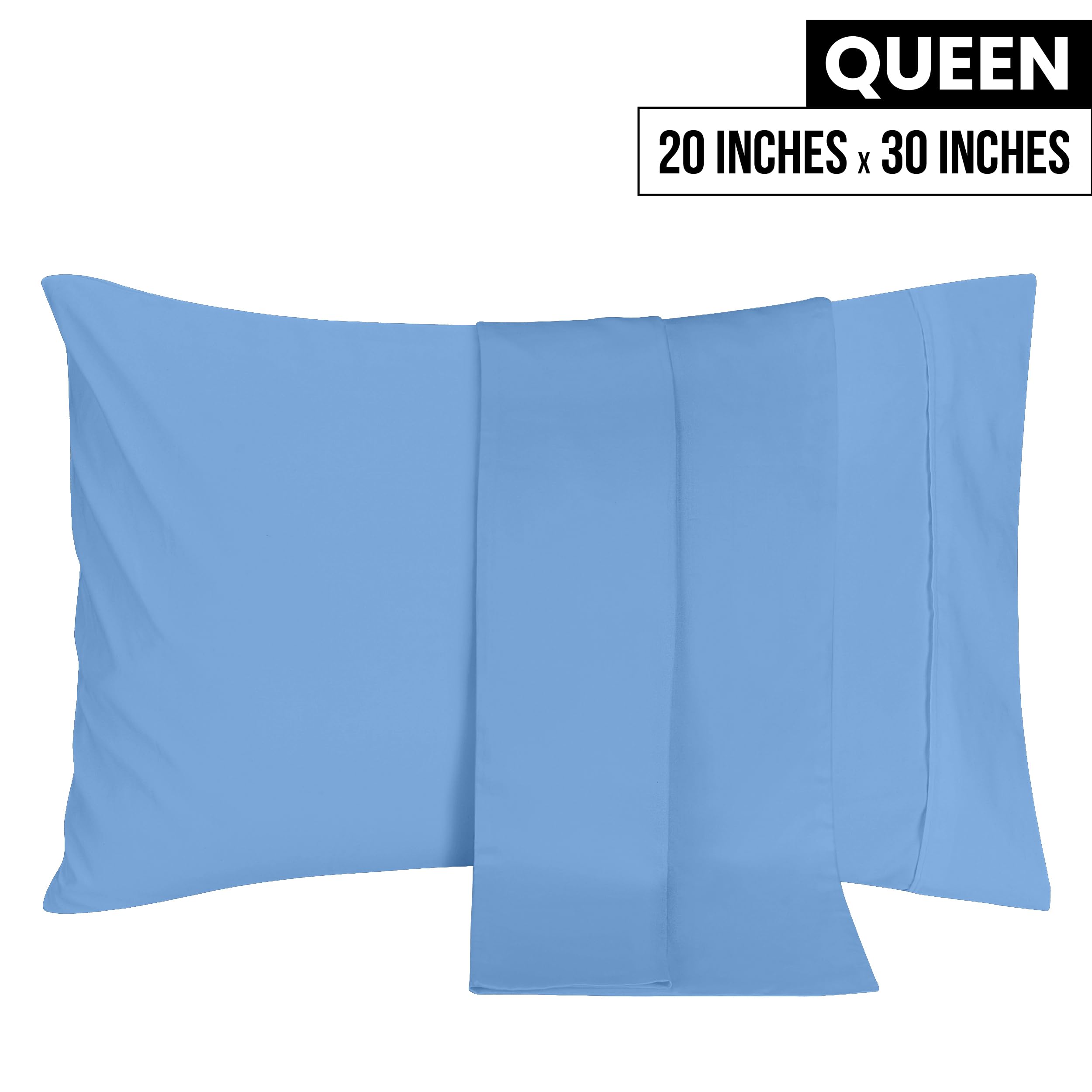 Foto 3 pulgar | Fundas De Almohada Utopia Bedding Queen, Paquete De 2 Unidades, Microfibra Suave - Venta Internacional.