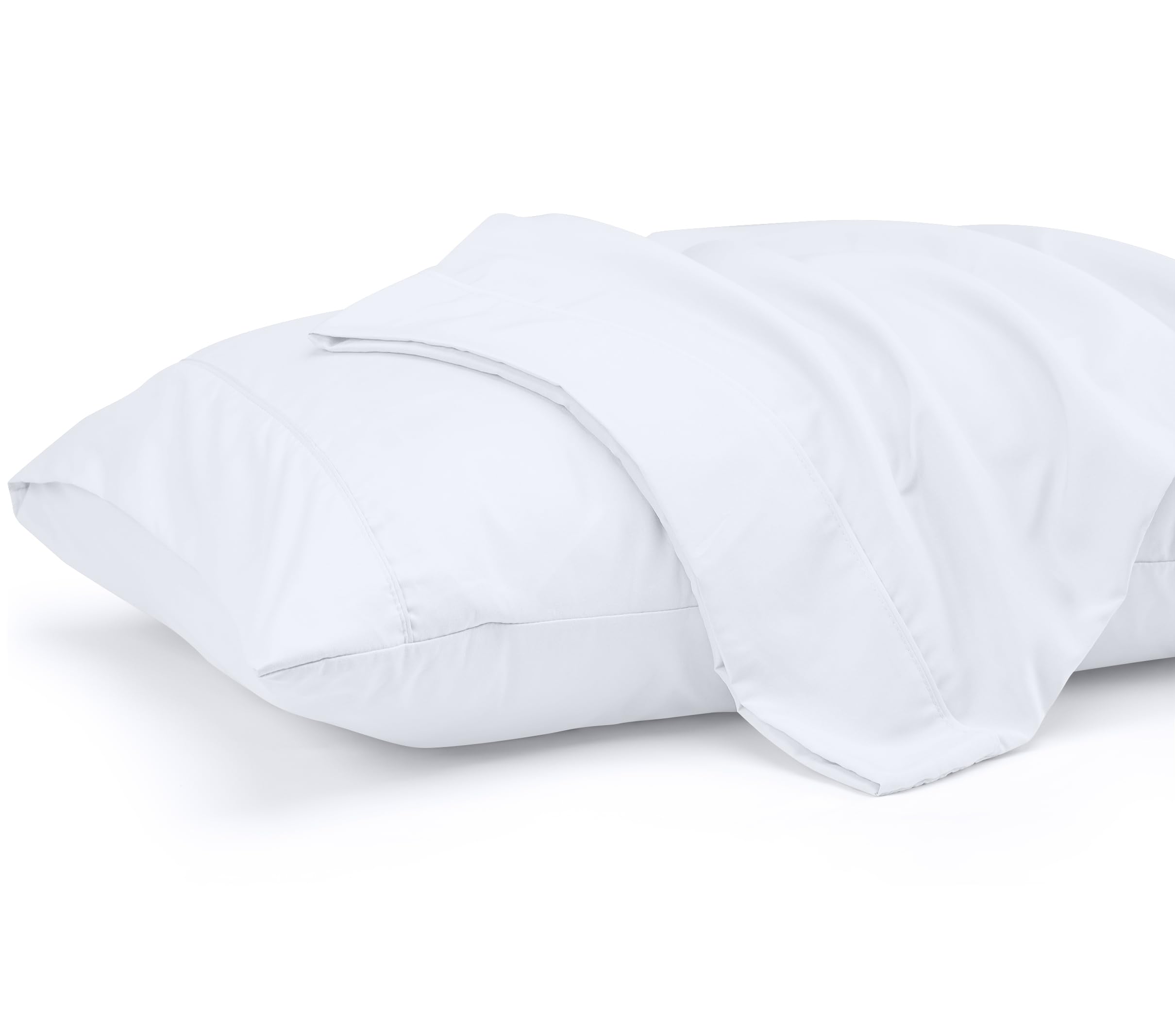 Fundas De Almohada Utopia Bedding Queen, Paquete De 2 Unidades, 50 X 75 Cm, Color Blanco - Venta Internacional.