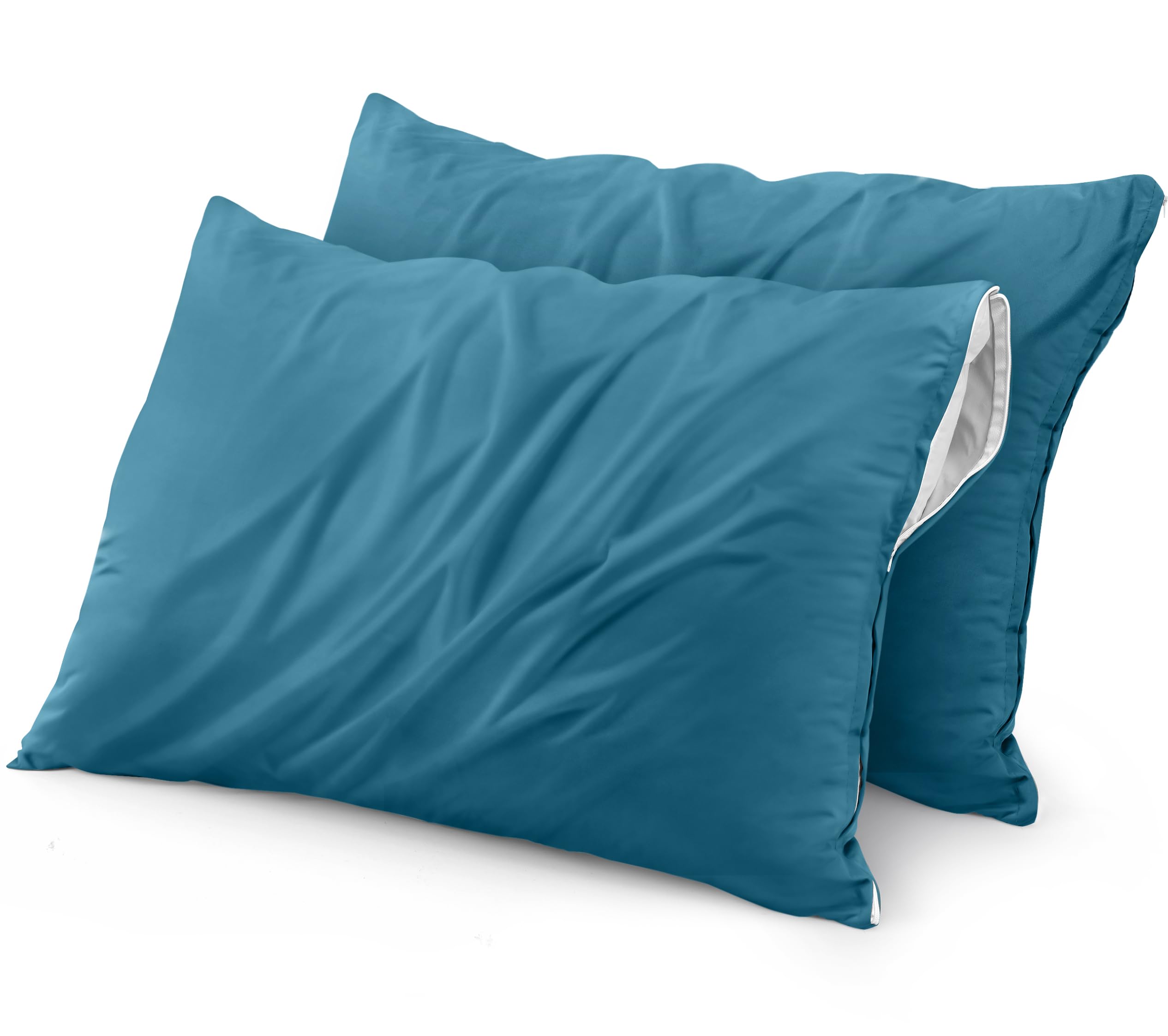 Protectores De Almohada Utopia Bedding Impermeables (paquete De 2) Estándar - Venta Internacional.