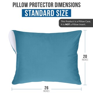 Foto 3 | Protectores De Almohada Utopia Bedding Impermeables (paquete De 2) Estándar - Venta Internacional.