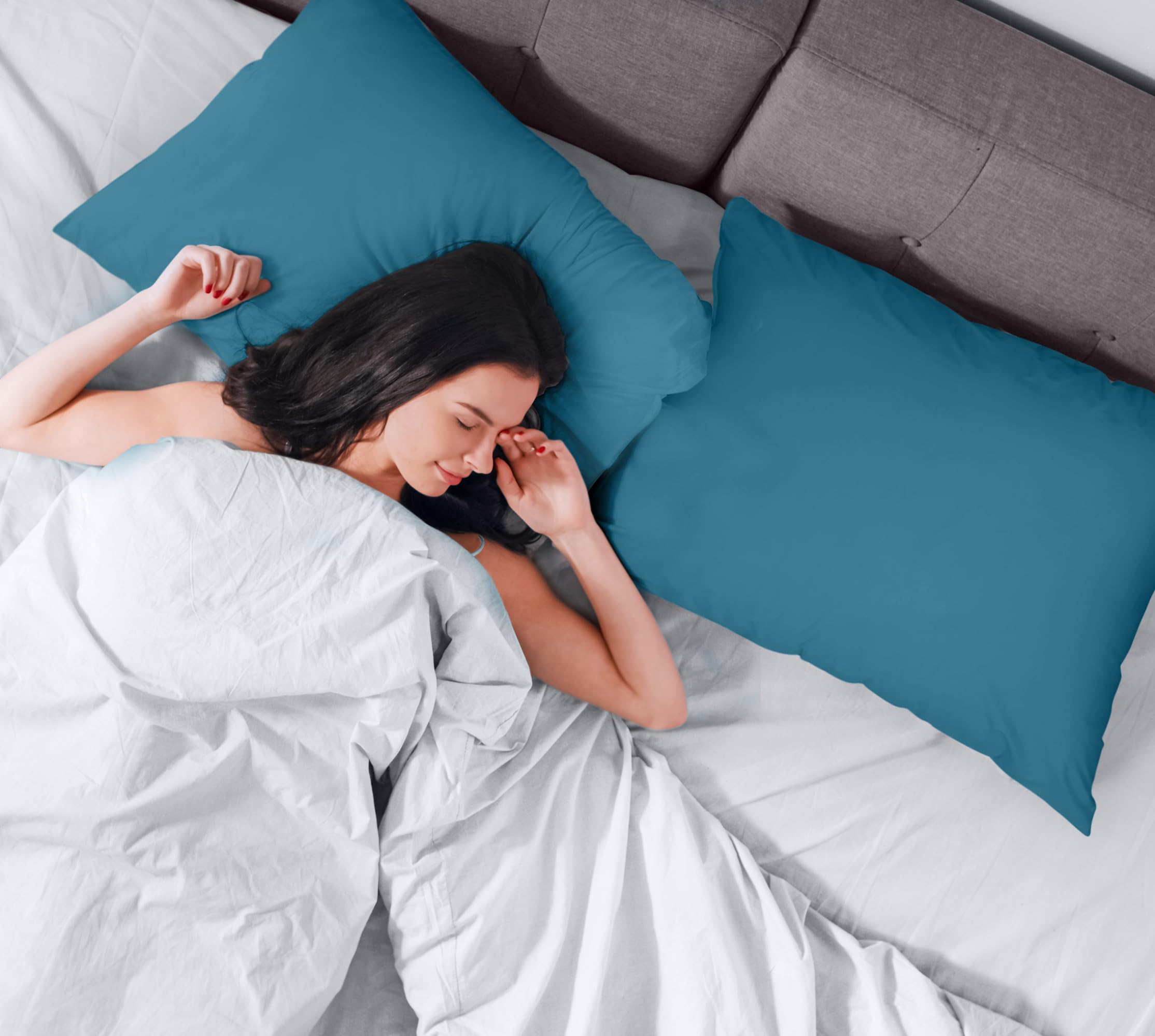 Foto 6 pulgar | Protectores De Almohada Utopia Bedding Impermeables (paquete De 2) Estándar - Venta Internacional.