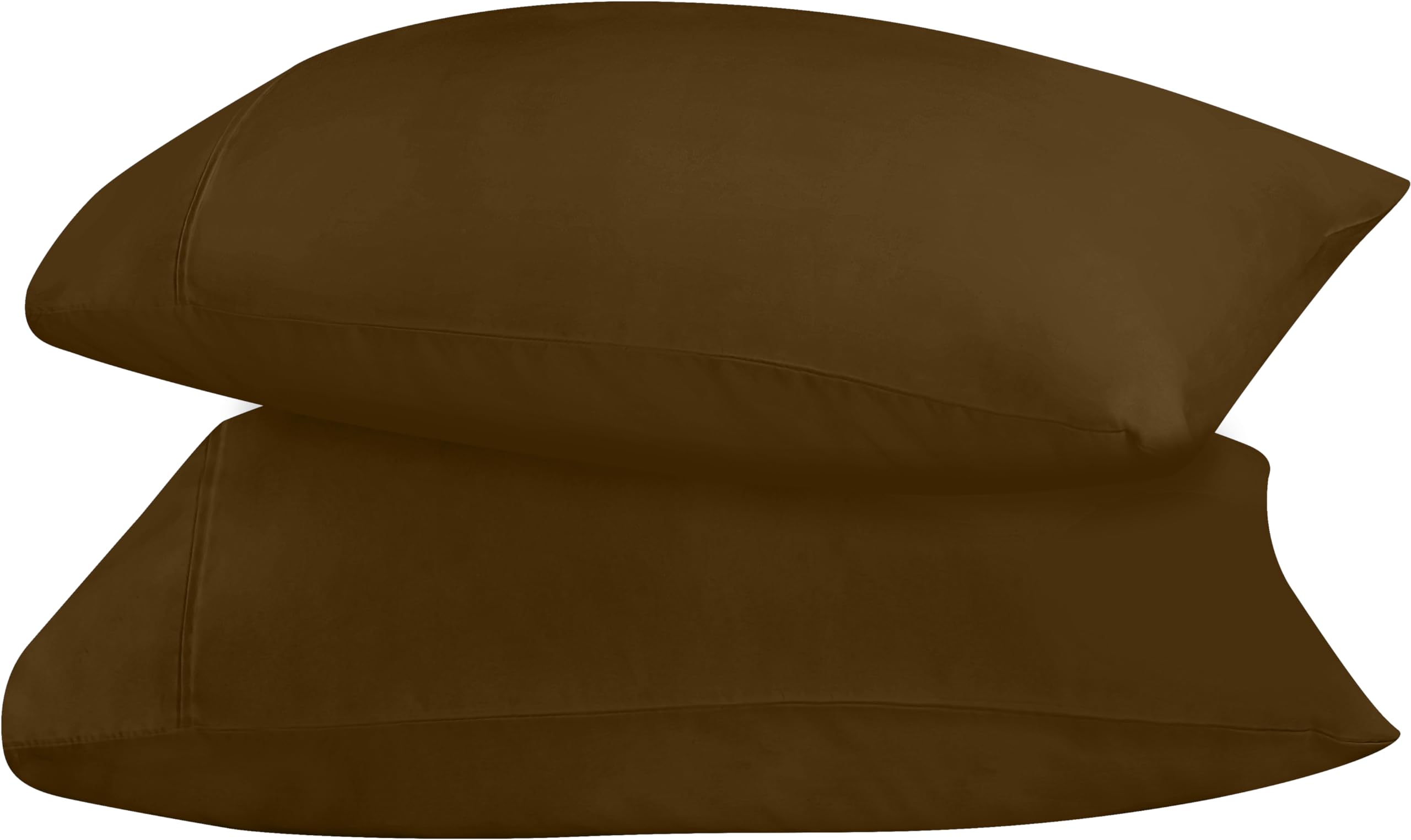 Foto 6 pulgar | Fundas De Almohada Utopia Bedding King De 50 X 100 Cm, 2 Unidades, Color Moca - Venta Internacional.