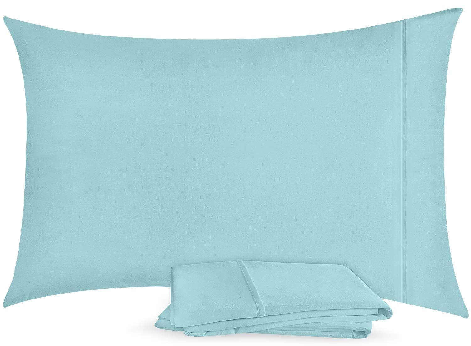 Foto 3 | Fundas De Almohada Utopia Bedding Standard, 20 X 26 Cm, Paquete De 2 Unidades, Color Azul Spa - Venta Internacional.
