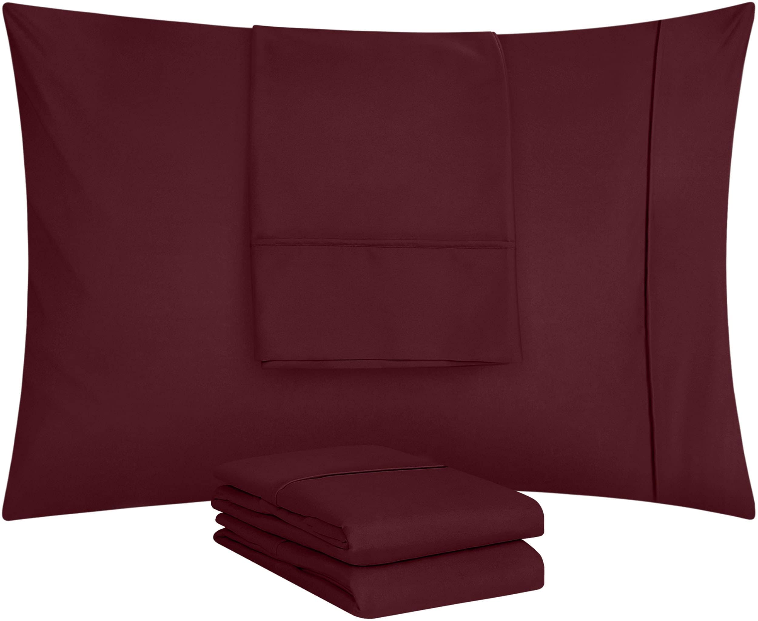 Foto 6 pulgar | Fundas De Almohada Utopia Bedding, Tamaño Estándar, 20 X 26 Pulgadas, Paquete De 4 - Venta Internacional.