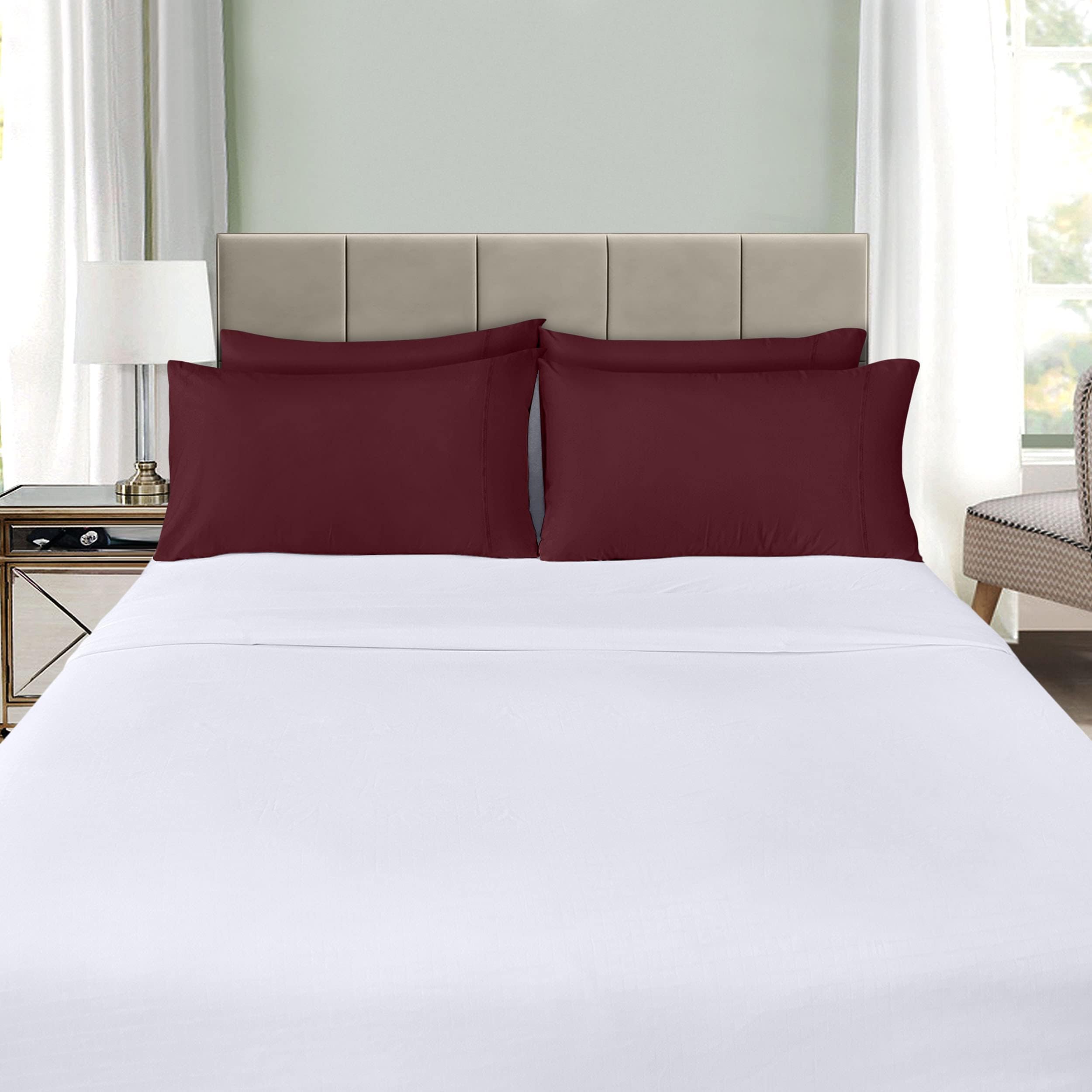 Foto 7 | Fundas De Almohada Utopia Bedding, Tamaño Estándar, 20 X 26 Pulgadas, Paquete De 4 - Venta Internacional.