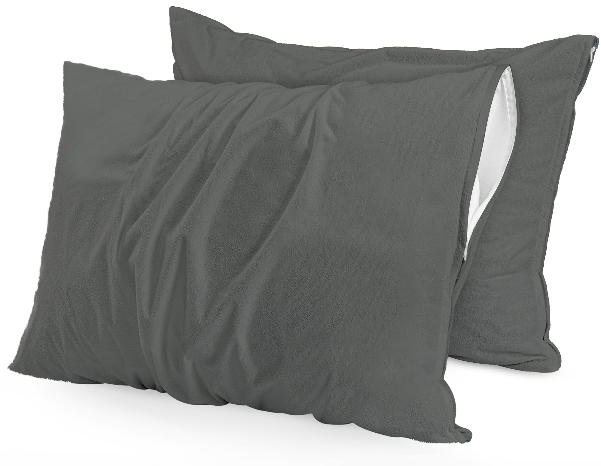 Protectores De Almohada Impermeables Utopia Bedding Standard, Paquete De 2 - Venta Internacional.