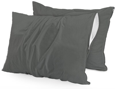 Foto 1 | Protectores De Almohada Impermeables Utopia Bedding Standard, Paquete De 2 - Venta Internacional.