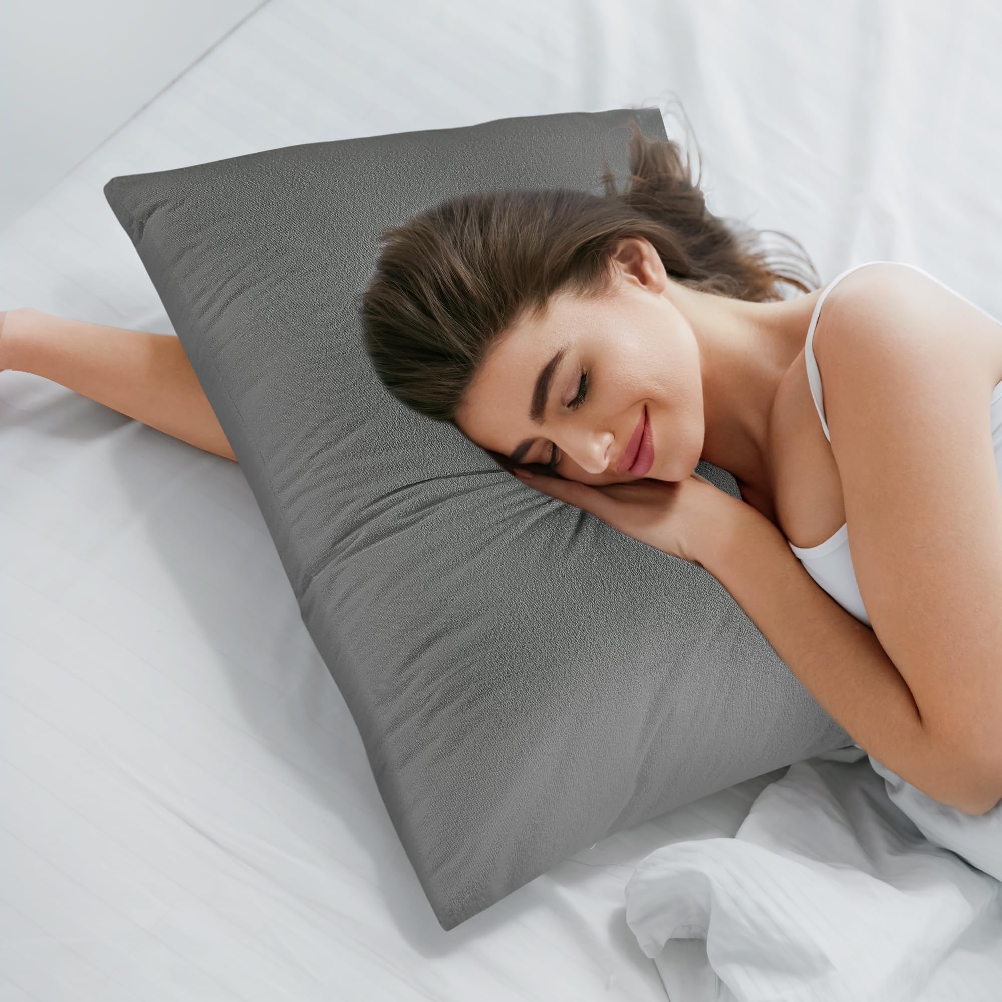 Foto 5 pulgar | Protectores De Almohada Impermeables Utopia Bedding Standard, Paquete De 2 - Venta Internacional.