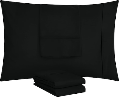 Foto 4 | Funda De Almohada Utopia Bedding, Tamaño Estándar, 20 X 26 Cm, Paquete De 4 - Venta Internacional.
