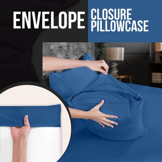 Foto 4 | Funda De Almohada Utopia Bedding Queen, Paquete De 4 Unidades, Microfibra, 50 X 75 Cm - Venta Internacional.