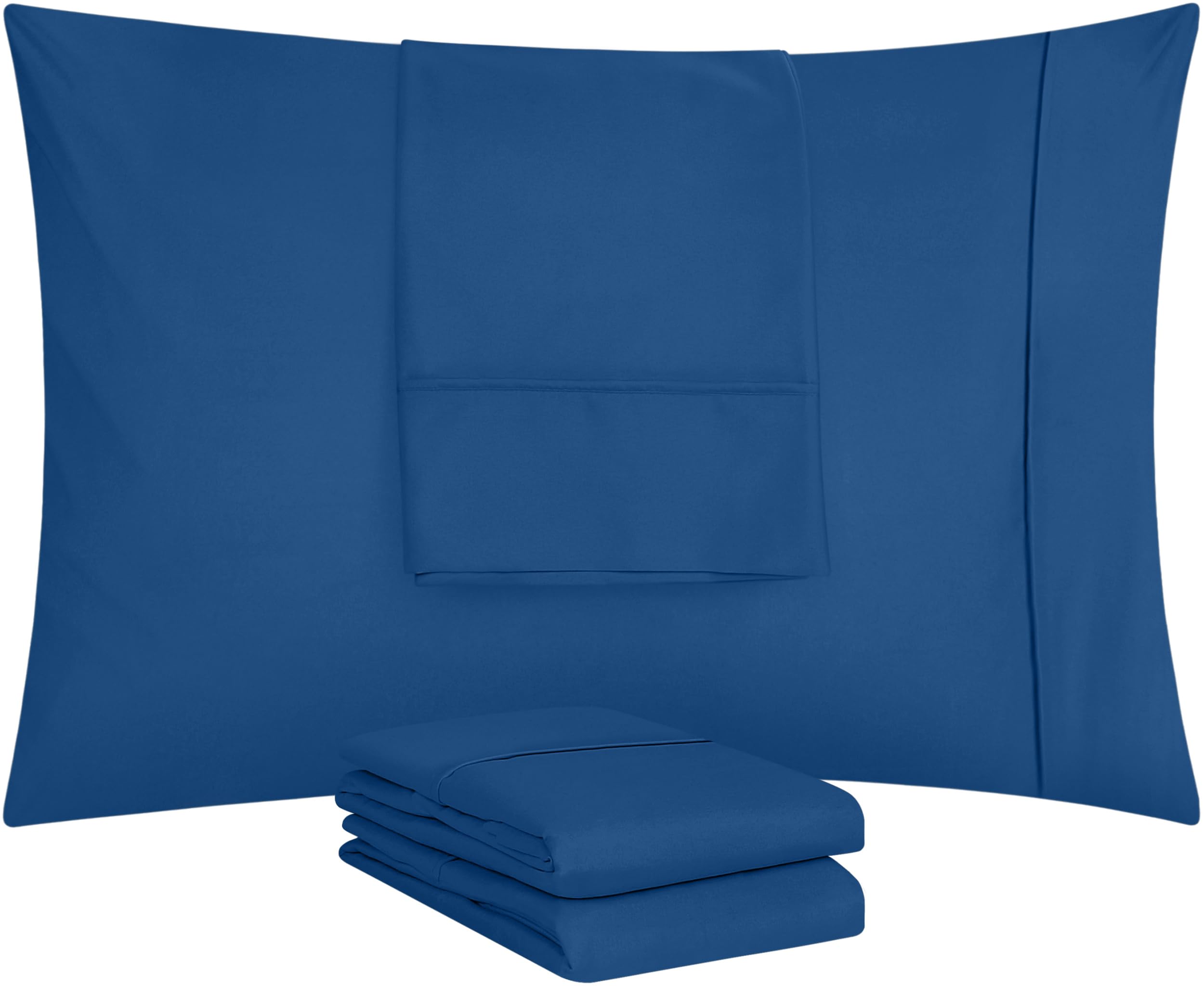 Foto 6 pulgar | Funda De Almohada Utopia Bedding Queen, Paquete De 4 Unidades, Microfibra, 50 X 75 Cm - Venta Internacional.