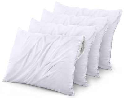 Foto 1 | Protectores De Almohada Utopia Bedding, Impermeables, Estándar, Paquete De 4 - Venta Internacional.