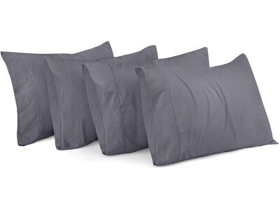 Foto 1 | Fundas De Almohada Utopia Bedding Queen, Paquete De 80 Unidades, 50 X 75 Cm, Color Gris - Venta Internacional.