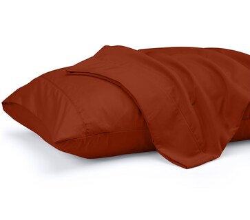 Foto 1 | Pack De 2 Fundas De Almohada Utopia Bedding Queen, Color Naranja, 50 X 75 Cm - Venta Internacional.