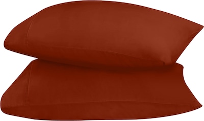 Foto 5 | Pack De 2 Fundas De Almohada Utopia Bedding Queen, Color Naranja, 50 X 75 Cm - Venta Internacional.