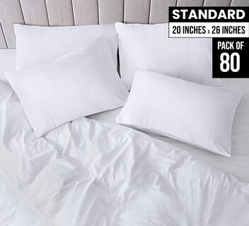 Foto 2 | Fundas De Almohada Utopia Bedding Standard De Microfibra De 20 X 26 Cm, Color Blanco - Venta Internacional.
