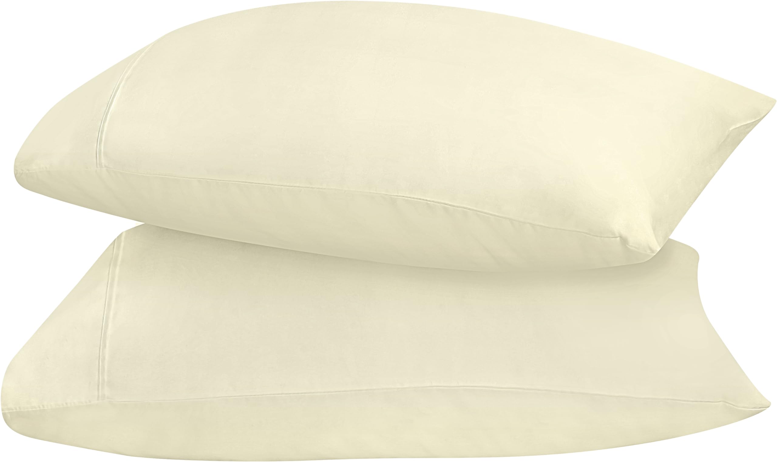Foto 6 pulgar | Fundas De Almohada Utopia Bedding Queen, Paquete De 2 Unidades, Microfibra Suave, Color Marfil - Venta Internacional.