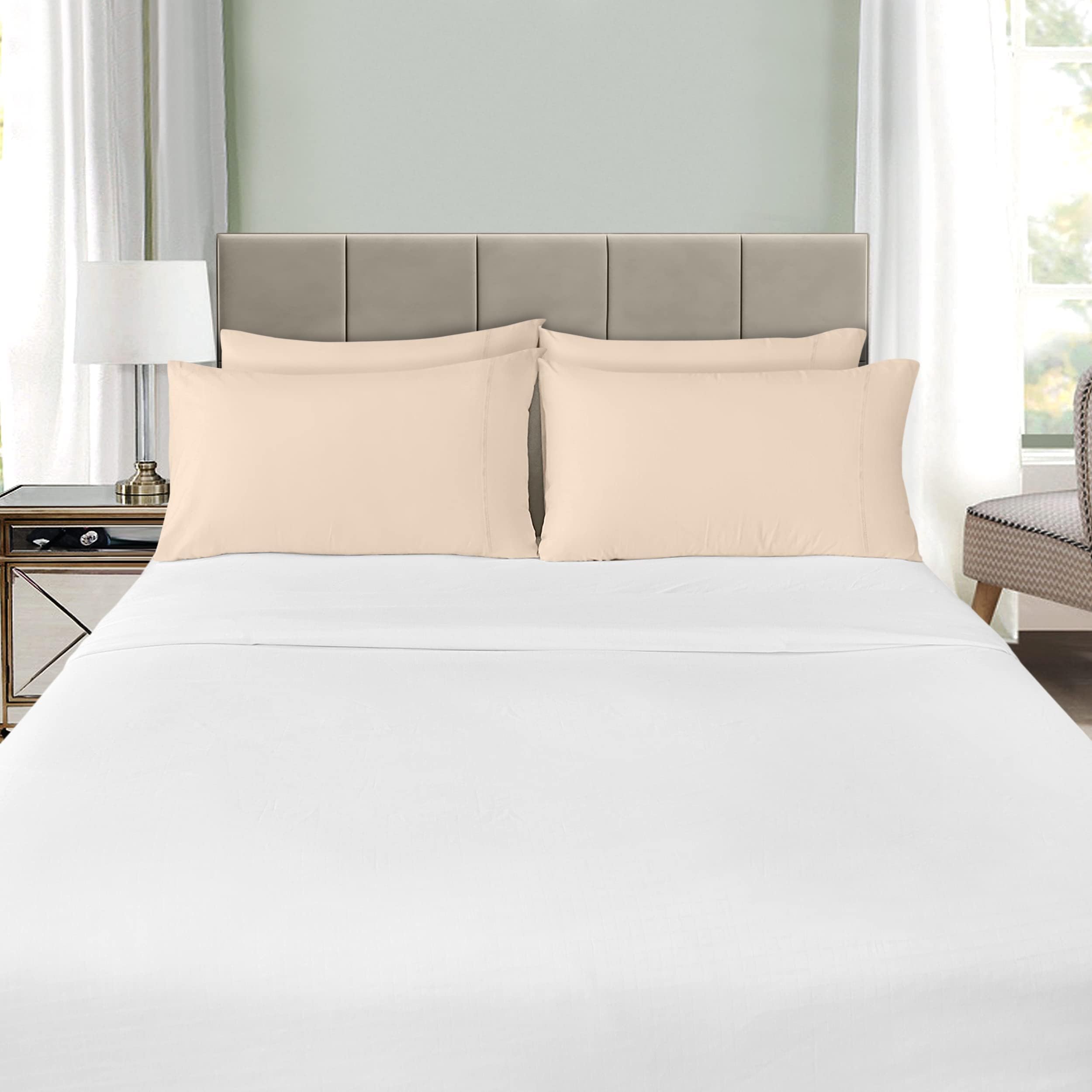 Foto 7 pulgar | Funda De Almohada Utopia Bedding, Tamaño Estándar, 20 X 26 Cm, Paquete De 4 - Venta Internacional.
