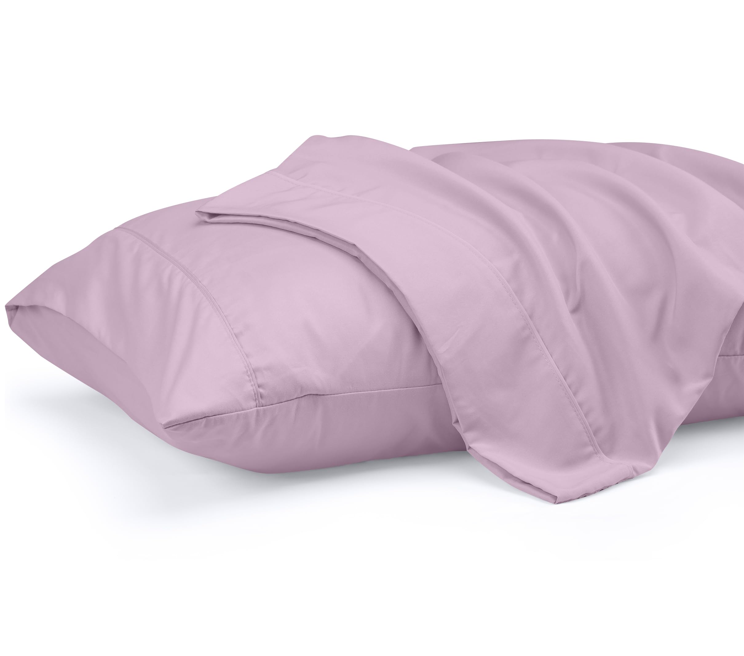 Pack De 2 Fundas De Almohada Utopia Bedding Queen, Color Lavanda, 50 X 75 Cm - Venta Internacional.