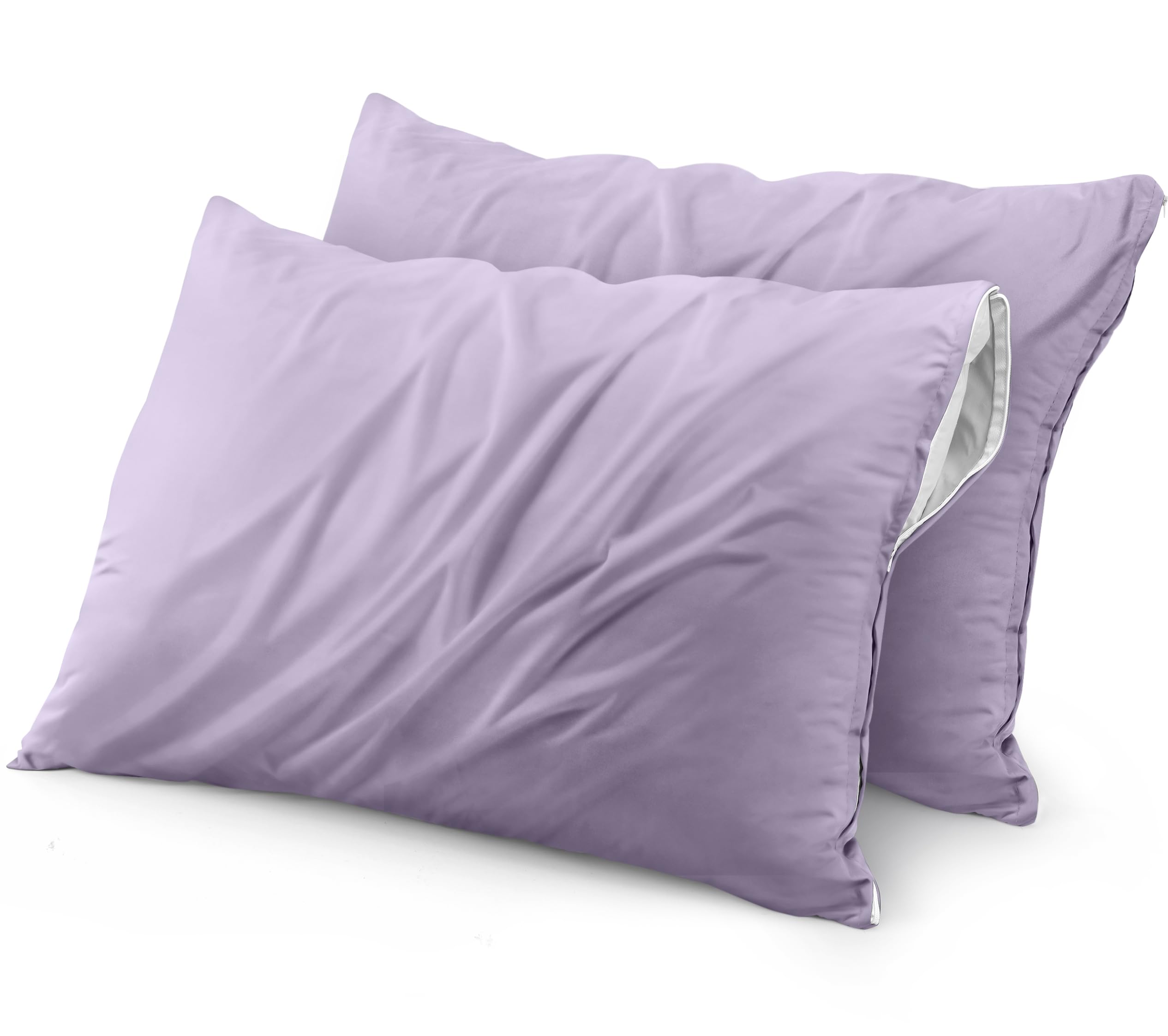Protectores De Almohada Utopia Bedding Impermeables (paquete De 2) Estándar - Venta Internacional.