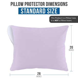 Foto 3 | Protectores De Almohada Utopia Bedding Impermeables (paquete De 2) Estándar - Venta Internacional.