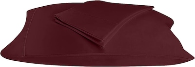 Foto 7 | Pack De 2 Fundas De Almohada Utopia Bedding Queen, Color Burdeos, 50 X 75 Cm - Venta Internacional.