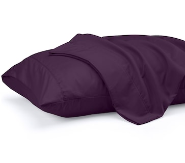 Foto 1 | Fundas De Almohada Utopia Bedding Queen, Microfibra, Color Morado, X2 - Venta Internacional.
