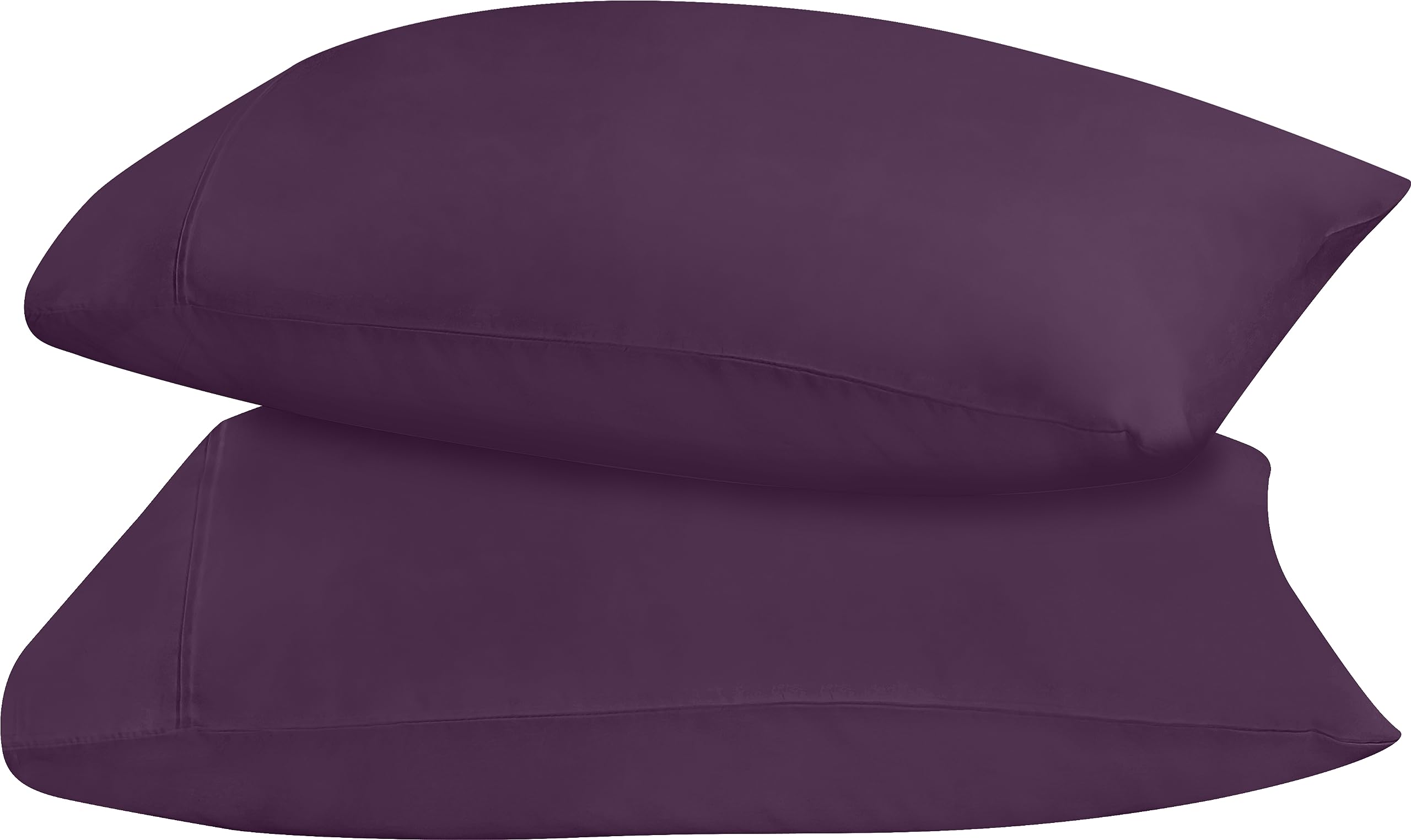 Foto 5 | Fundas De Almohada Utopia Bedding Queen, Microfibra, Color Morado, X2 - Venta Internacional.