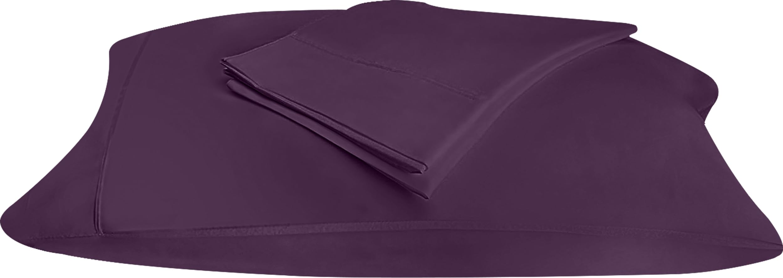 Foto 8 pulgar | Fundas De Almohada Utopia Bedding Queen, Microfibra, Color Morado, X2 - Venta Internacional.