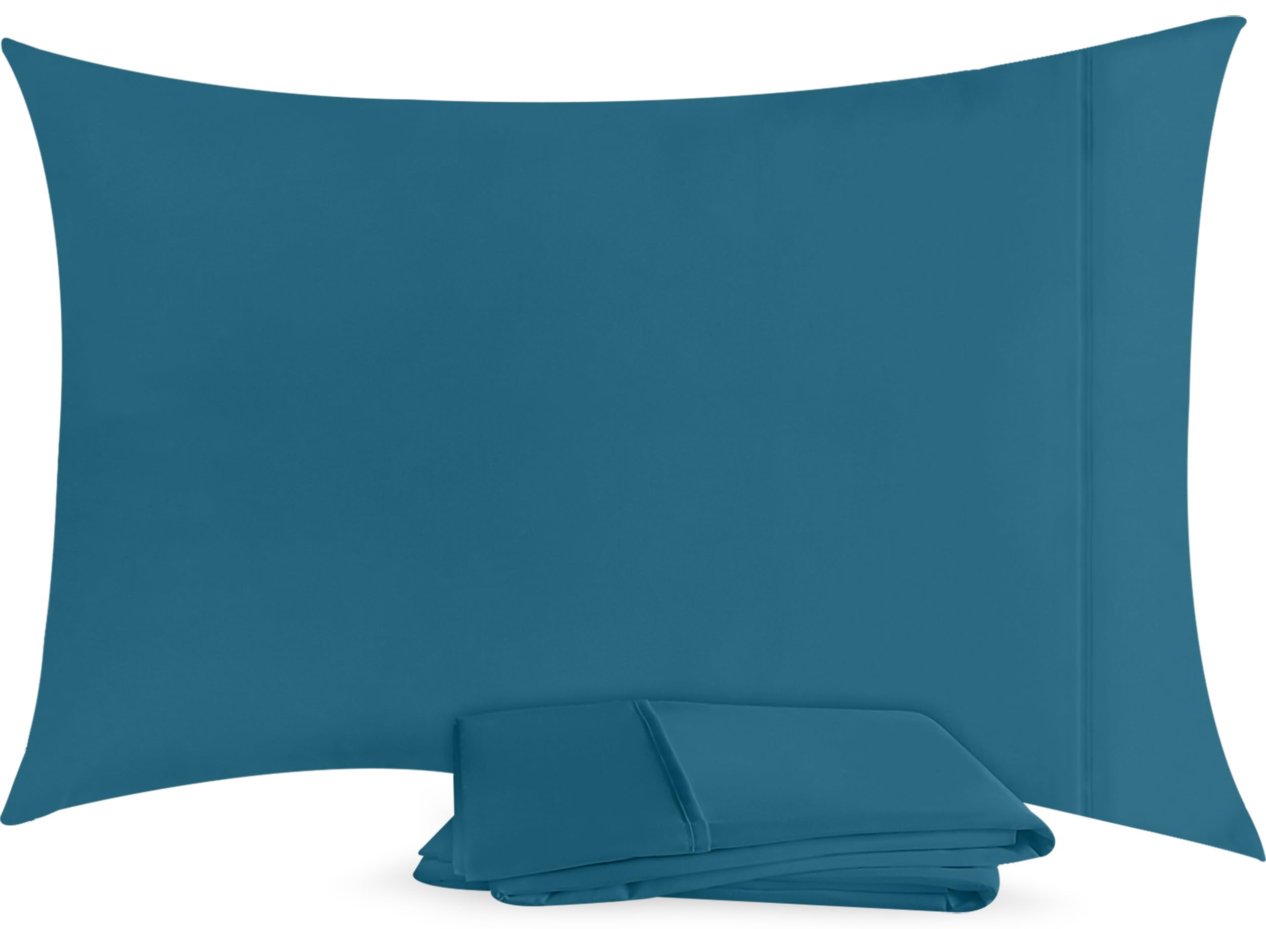 Foto 5 pulgar | Fundas De Almohada Utopia Bedding Queen, Paquete De 2 Unidades, Microfibra, 50 X 75 Cm - Venta Internacional.