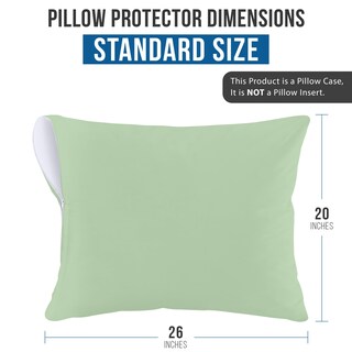 Foto 3 | Protectores De Almohada Utopia Bedding Impermeables (paquete De 2) Estándar - Venta Internacional.