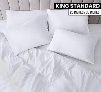 Foto 2 | Fundas De Almohada Utopia Bedding King Standard 50 X 90 Cm, Paquete De 4 - Venta Internacional.