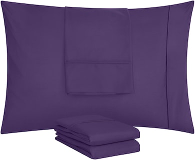Foto 5 | Funda De Almohada Utopia Bedding Tamaño Queen, 20 X 30 Cm, Paquete De 4 - Venta Internacional.