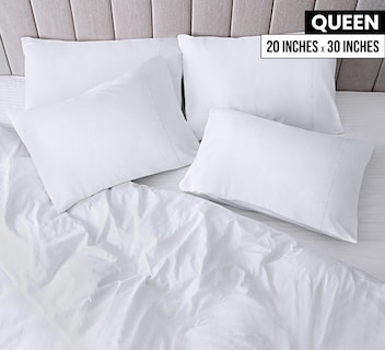 Foto 2 | Fundas De Almohada Utopia Bedding Tamaño Queen, 20 X 30 Cm, Paquete De 4 - Venta Internacional.